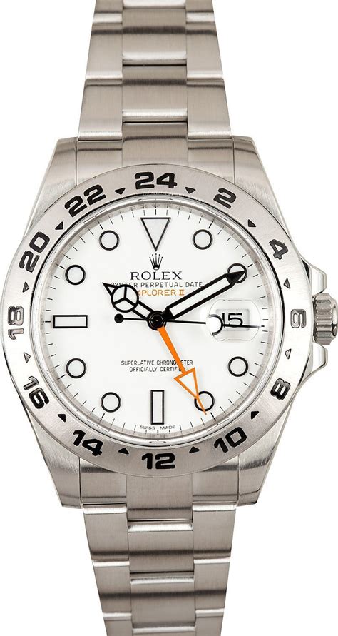 history of rolex explorer ii|rolex explorer ii size chart.